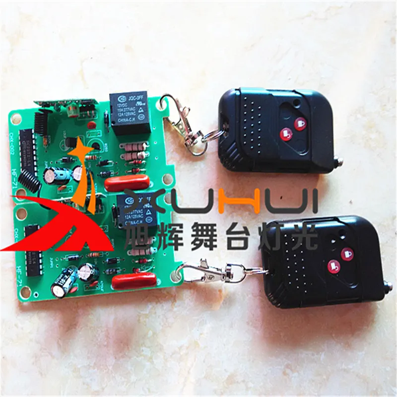 

Stage bubble machine smoke machine remote control circuit board dedicated remote control anti-signal interference