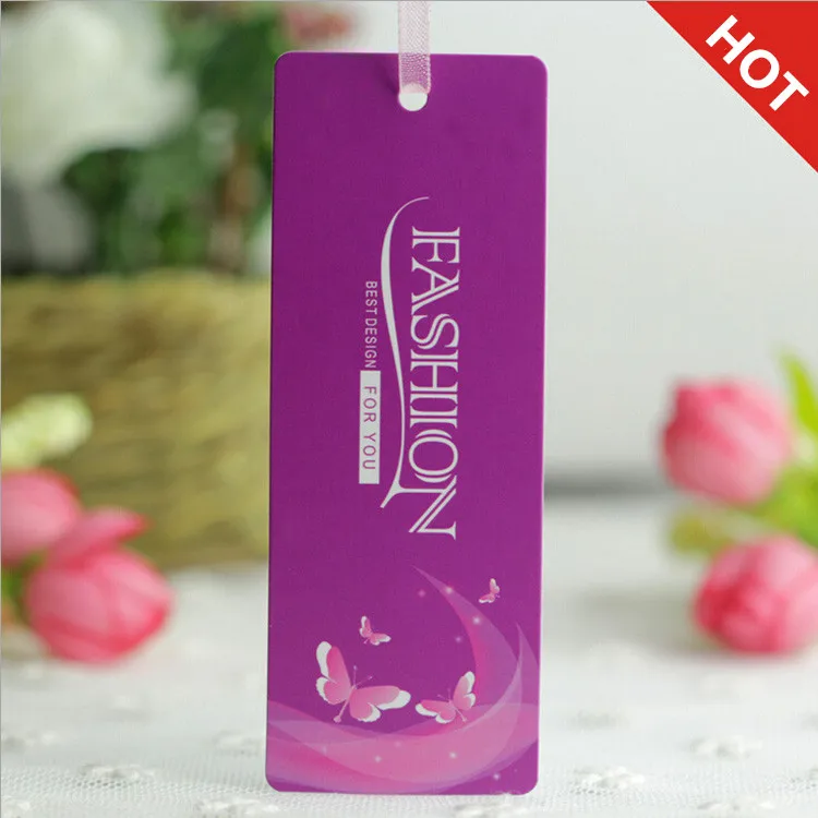 Customized High Quality Retail Design Hang Tags For Underwearin Garment Tags from Home & Garden