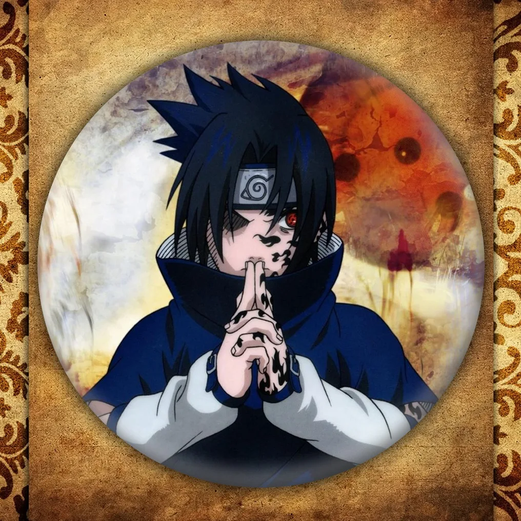 Ботинки в стиле аниме Naruto бейдж с дисплеем японский мультфильм рисунок героя