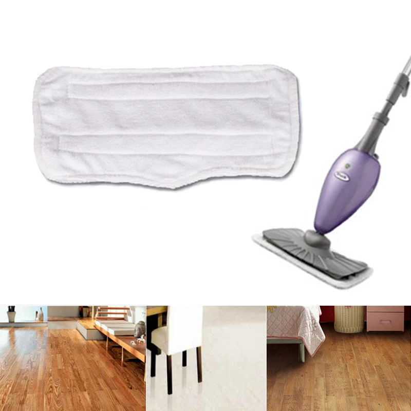 6pcs/set Household Cleaning Steam Mop Pads Machine Washable Microfiber Mop Pad Replacement for S3250 S3101 S3251 House Cleaner