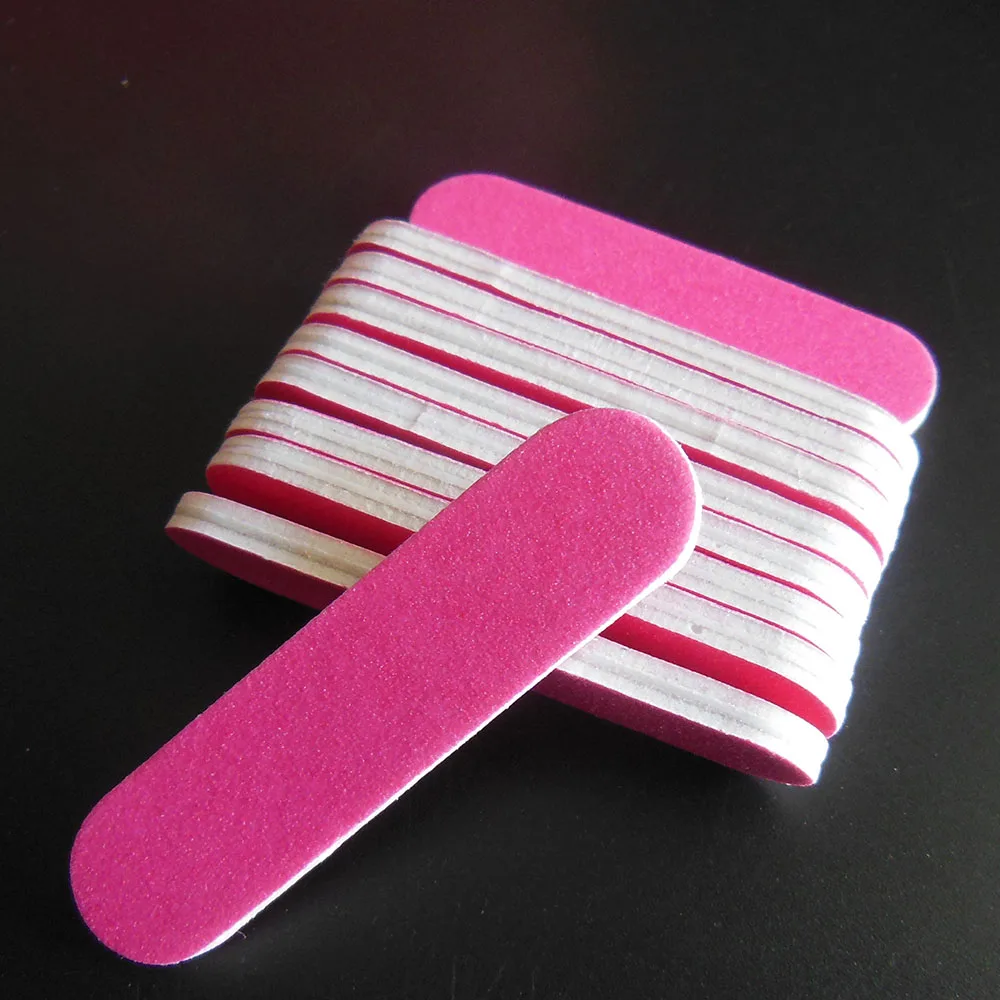 100 pcs mini nai file baby nail file nail emery board nail tool in