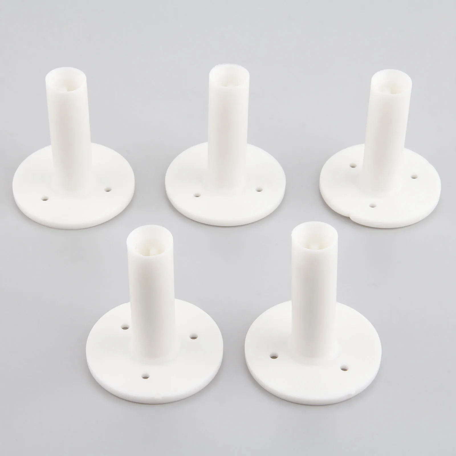 Surieen 5 Pcs 57mm Tees Rubber Golf Driving Range Mat Tees Holders
