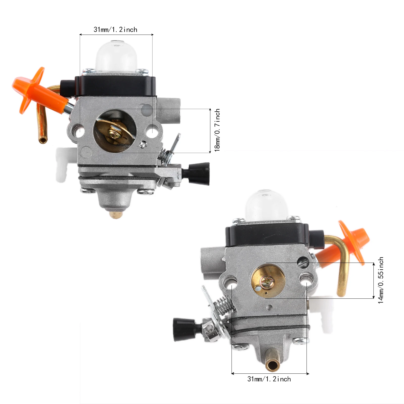 DRELD Карбюратор Carb для Stihl FS87 FS90 FS100 KM100 FS110 KM110 FS130 KM130 HT130 триммер двигатель запасные части зама C1Q-S173 s174