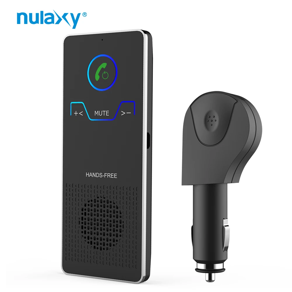 Nulaxy Беспроводной Bluetooth автомобильный набор Handsfree Car гарнитура громкой связи