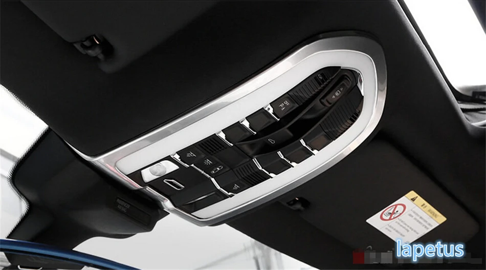 

3 Color For Porsche Cayenne 2015 2016 2017 High Quality Front Roof Reading Light Lamp Cover Trim 1 Piece
