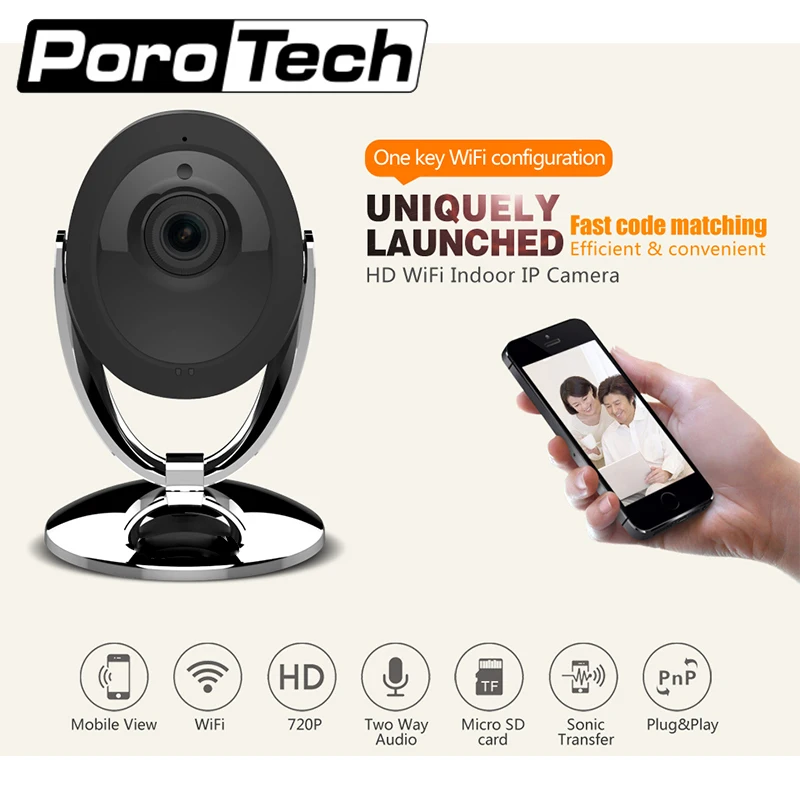 

C93 Wifi IP Camera 720P Night Vision 2-Way Audio Wireless Motion Alarm Mini Smart Home Garage video surveillance burglar