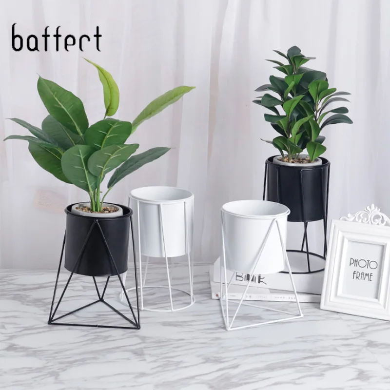 

Plant Flower Stand Plant Shelf Standing Flower Shelf Racks Plant Rack Decoration Flower Rack Balcony Outdoor Decor Iron