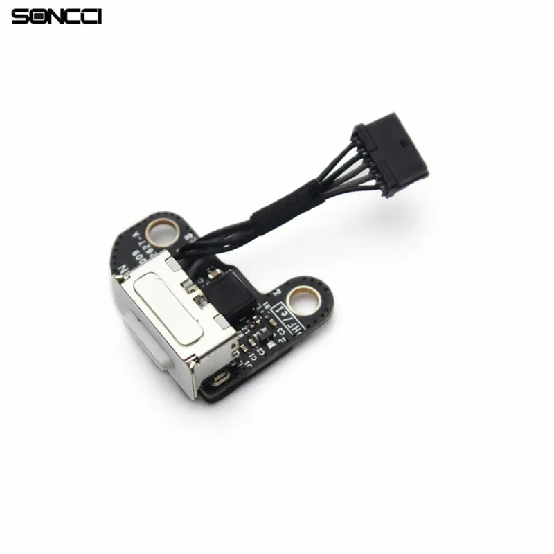 

Soncci New DC Power Jack Board 820-2627-A flex cable Replacement parts For Macbook A1342 Laptop