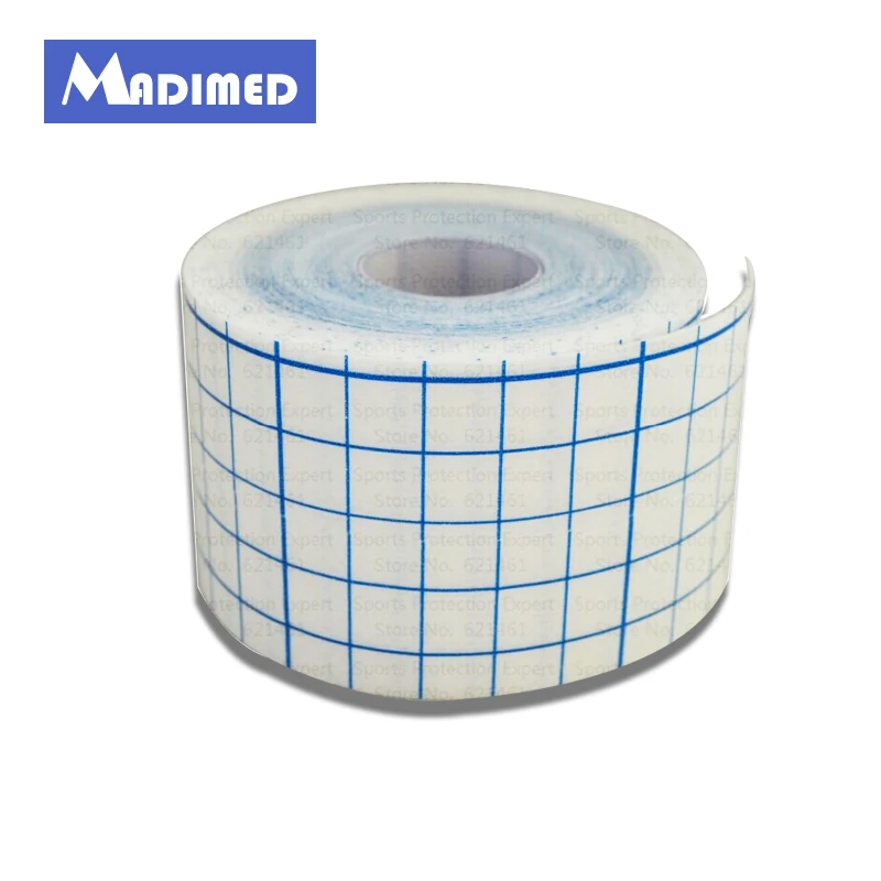 

5cm x 10m 2rolls/lot fixer pflaster fixomull stretch Hypoallergenic nonwoven adhesive wound dressing fixation tape bandage