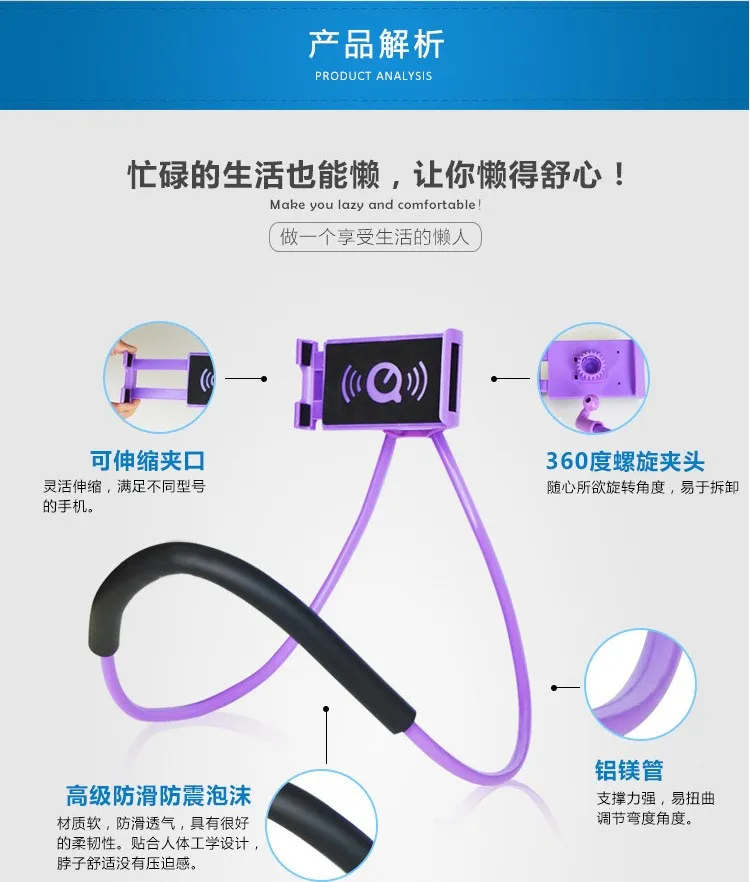 Штативы ленивые подвесные штативы для смартфона мини видеокамера Настольный