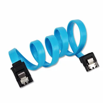 

Super Speed 40CM Straight 90 Right Angle SATA 3.0 Cable 6GB/s SATA III Cable Flat Data Cord for HDD SSD