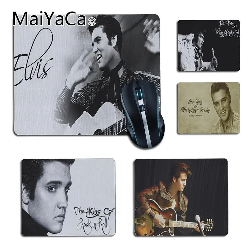 MaiYaCa ваши собственные коврики Elvis Presley индивидуальные для мыши компьютер Аниме