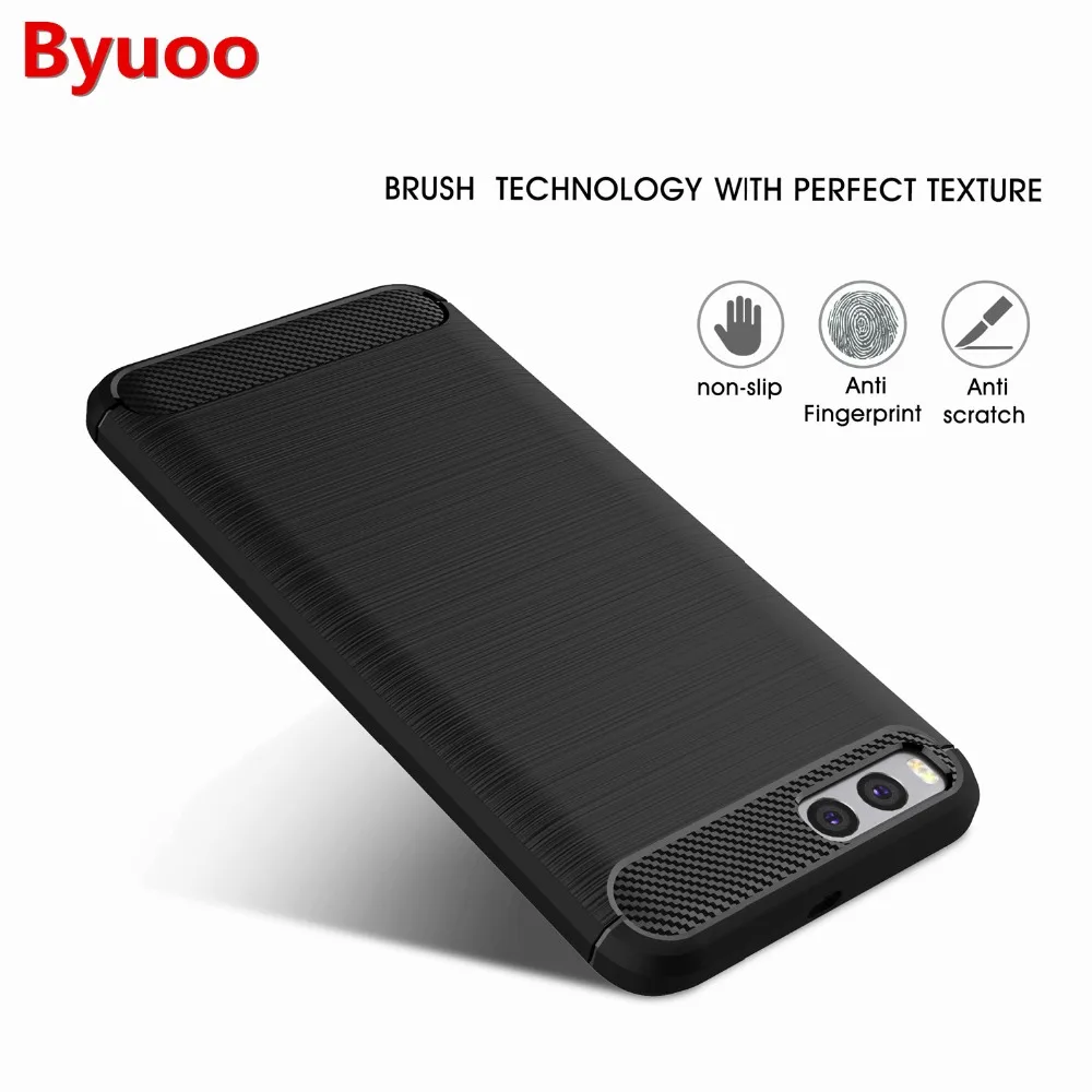 cheap For Coque Xiaomi Mi 6 6x note 2 3 mix 2 2s Case Carbon Fibre Armor Cover Case For mi max 2 5x A1 5s plus Fundas Phone Case