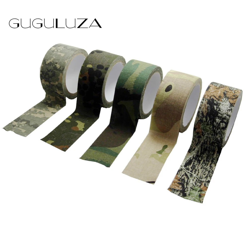 Useful Gun Gear Stretch Wraps Camouflage Self Adhesive Elastic Camo