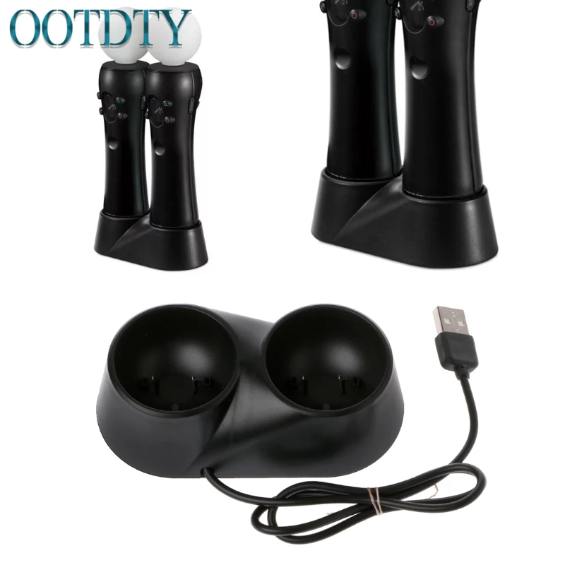 

Dual USB Charging Dock Station Stand for PS4 PlayStation 4 VR PSVR Controller