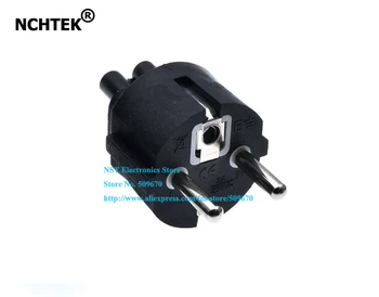 

NCHTEK EU CEE7 Power Cable Plug Adapter, EU Male Plug to IEC 320 C5 Female Clover Leaf Adapter/Free Shipping/10PCS