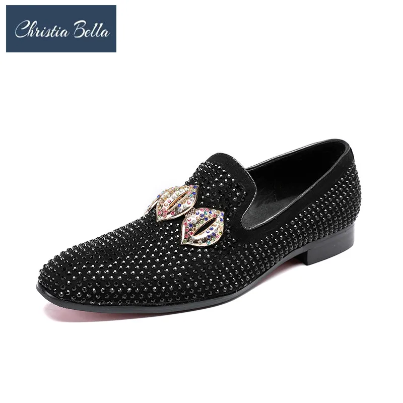 Christia Bella Slip On Shoes Party And Wedding Dress Men S Flats
