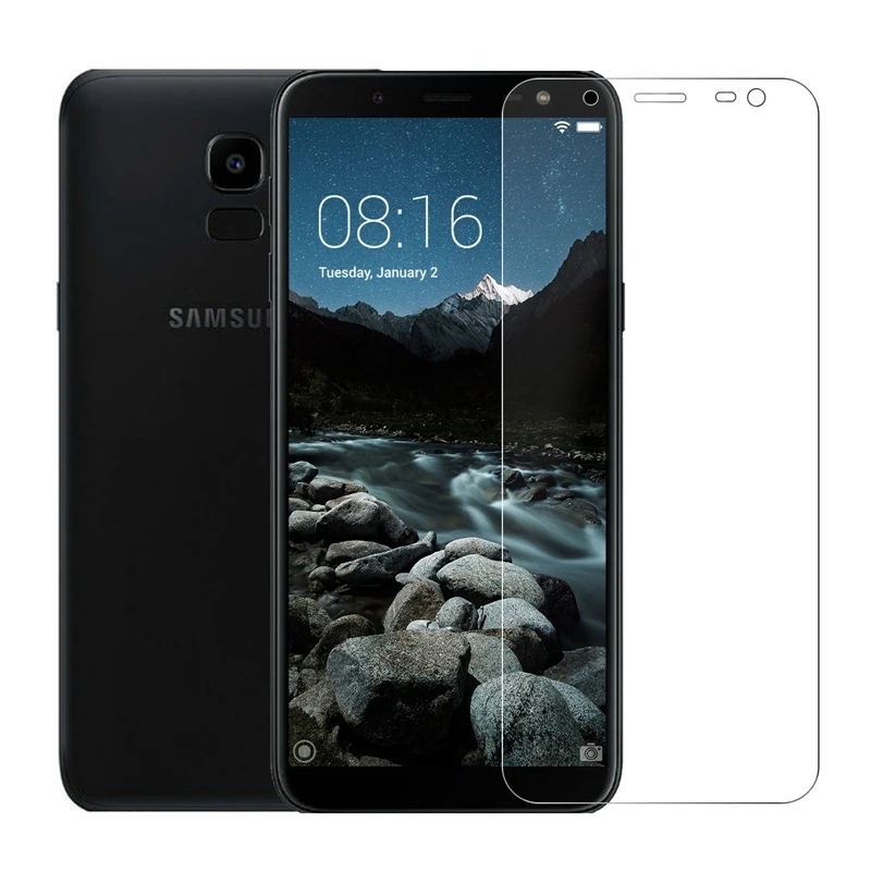 9H Защитная пленка для экрана из закаленного стекла Samsung Galaxy J6 2018 J600F J600G J8 SM J800F