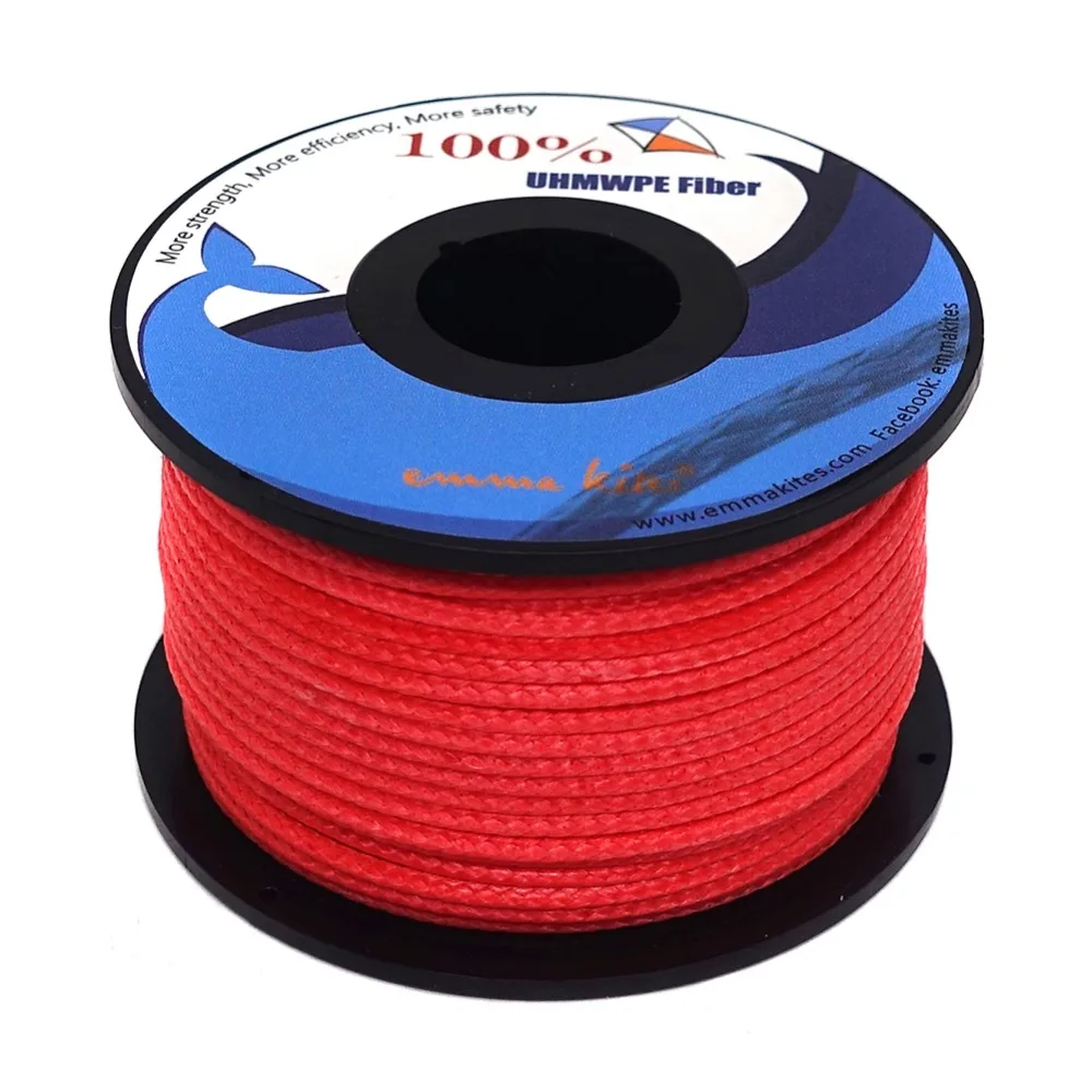 

100ft 200lb Kite Line for Large Single Line Power Stunt Kite Flying 0.6mm Braided Fishing Line Lanyard Rope Cord