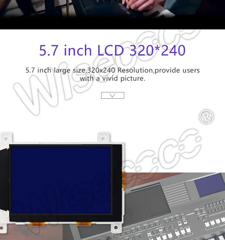 Новая Оригинальная ЖК-панель для yamaha psr s500 s550 s650 mm6 mm8 DGX520 DGX620 DGX630 DGX640 ЖК-экран Ремонт Замена
