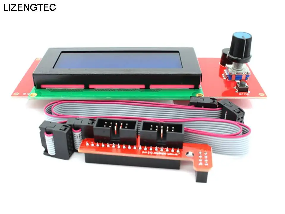 LIZENGTEC 2004 LCD ׷ Ʈ ÷ Ʈѷ ,  1.4 RepRap  Prusa arduino,  