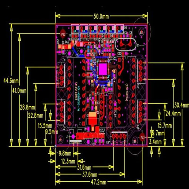 Мини-дизайн ethernet переключатель плат для модуль-коммутатор 10/100 Мбит/с 5 порт PCBA доска