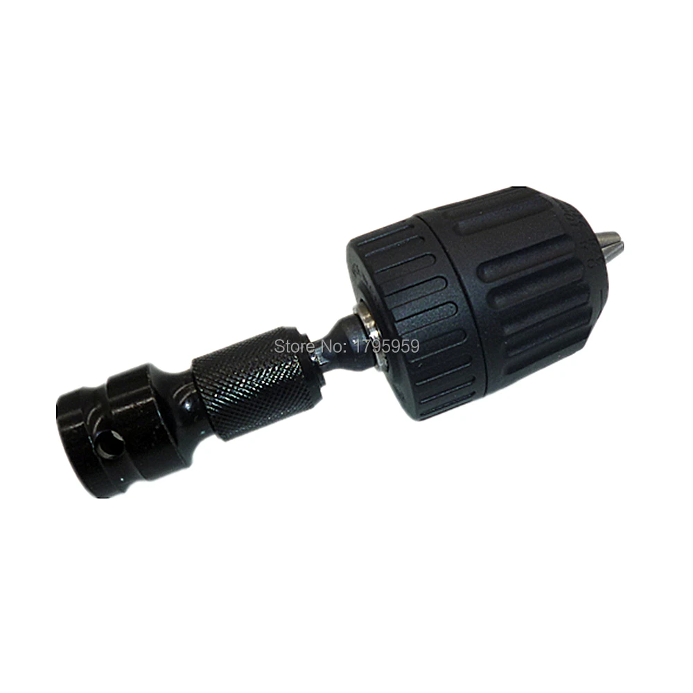1/2in Square Drive To 1/4in Hex Shank Converter Quick Release Chuck W