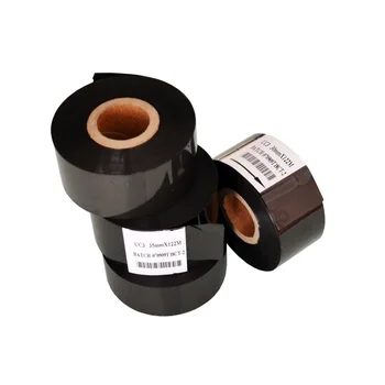

Black Width 35mm length 100m thermal transfer machine foil for packing bags