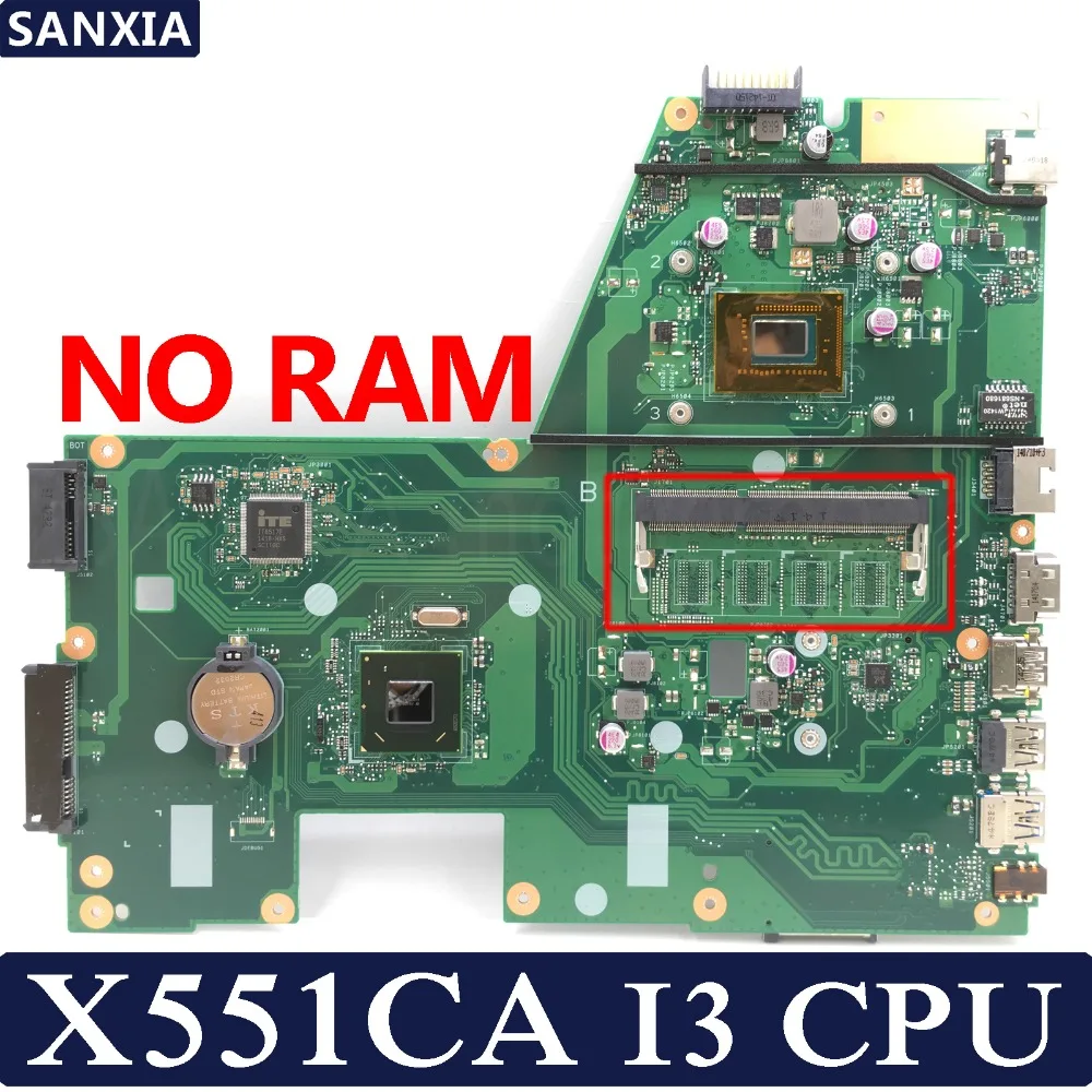 KEFU X551CA Laptop motherboard for ASUS X551CA X551CAP original