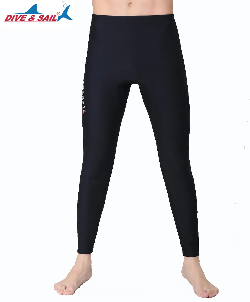 

DIVE&SAIL 3MM Neoprene Diving Pants for Men Snorkeling Rowing Surfing Swimwear Warm Wetsuit
