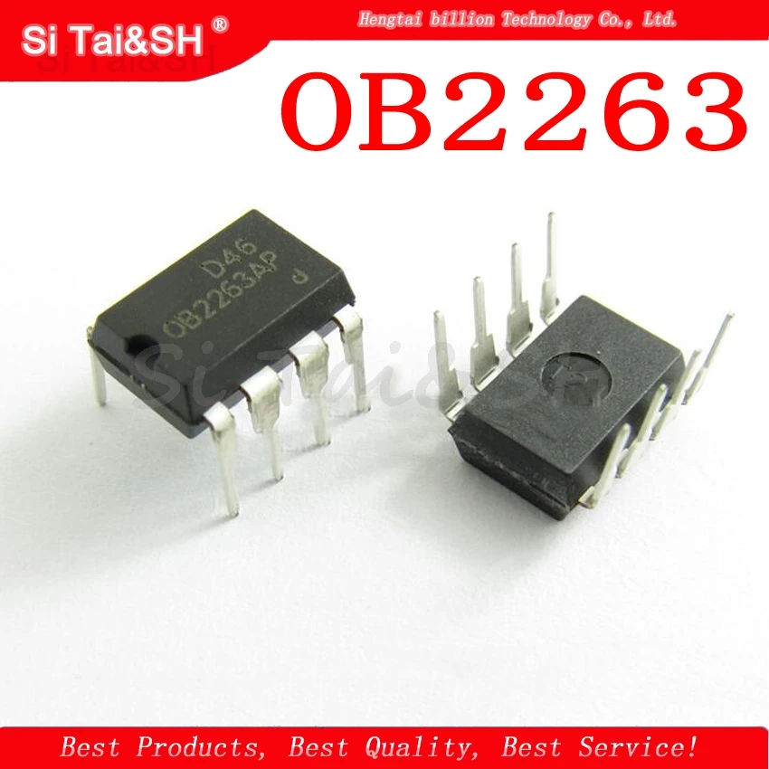 

10PCS OB2263 OB2263AP DIP8 The new quality is very good work 100% of the IC chip