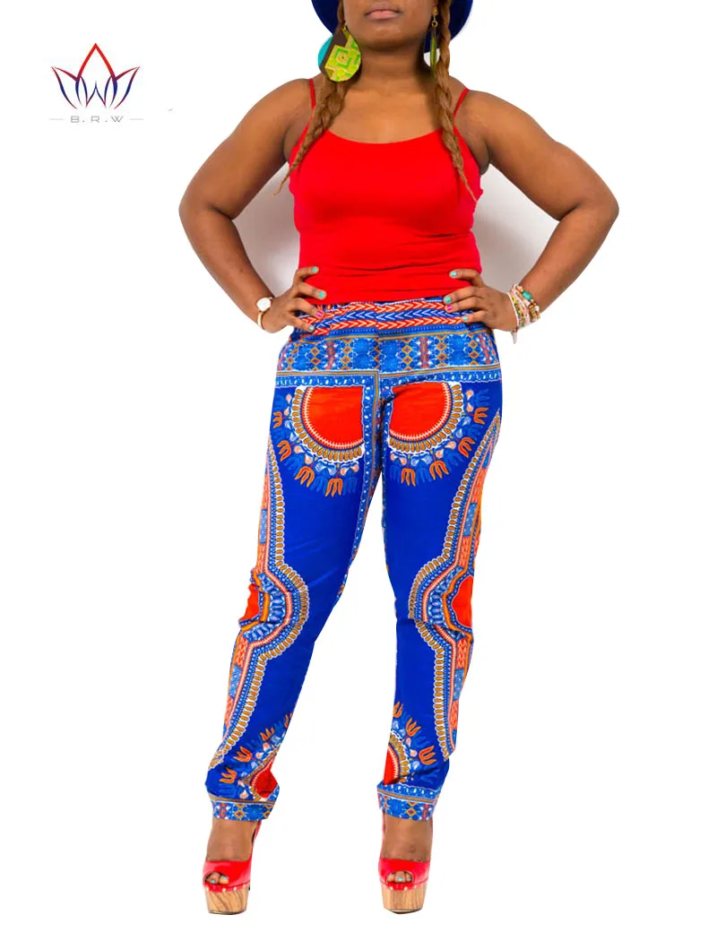 Летний комплект из 2 предметов, брюки и укороченный топ, большие размеры, женская одежда в африканском стиле, штаны с принтом для женщин, комплект со штанами в африканском стиле, BRW WY654