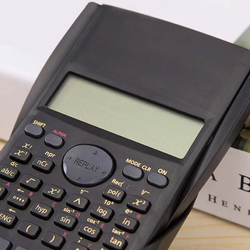 متعددة وظيفة 2-خط طالب وظيفة حاسبة شاشة الكريستال السائل آلة حاسبة علمية عداد حساب آلة QJY99 متعددة وظيفة 2-خط طالب وظيفة حاسبة شاشة الكريستال السائل آلة حاسبة علمية عداد حساب آلة QJY99