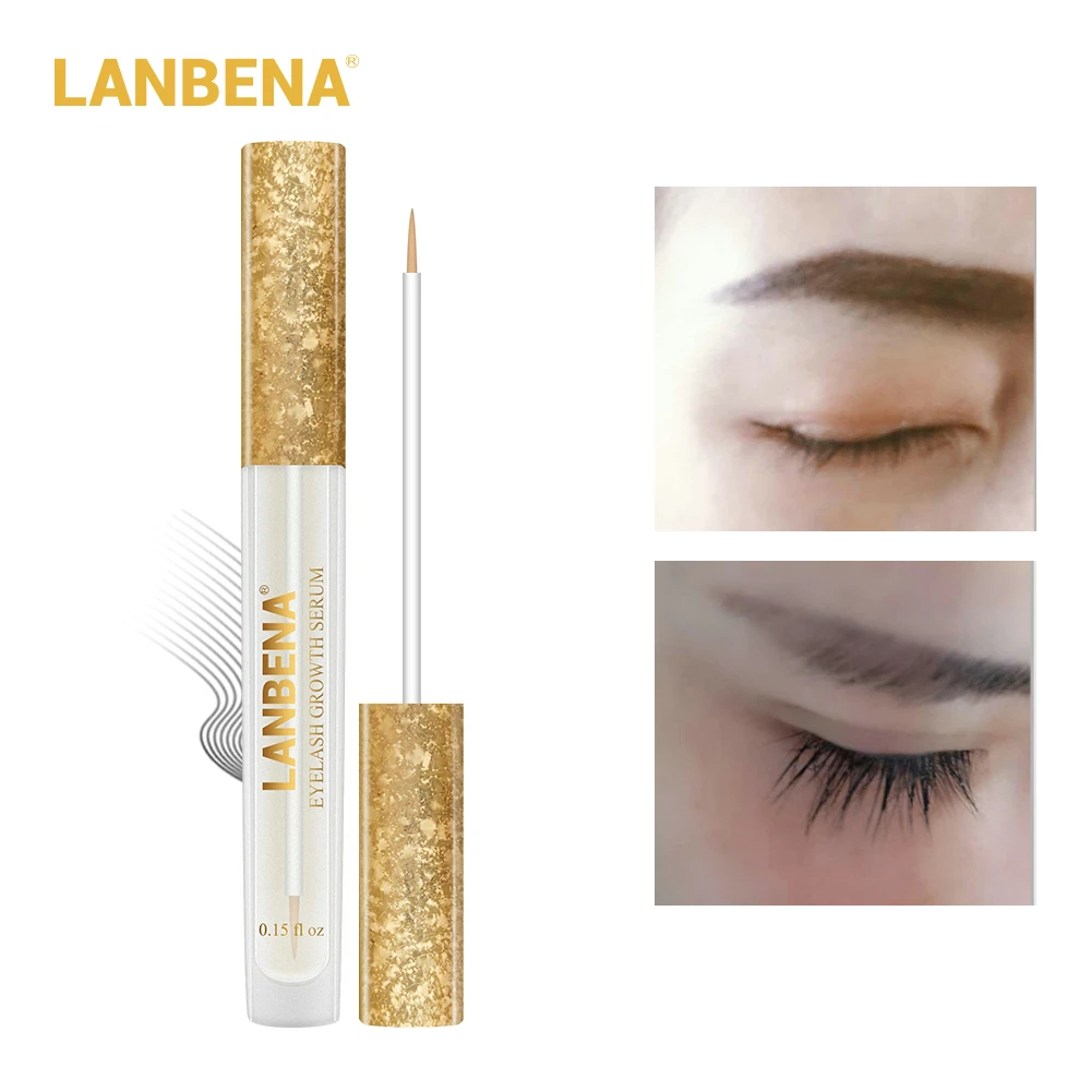 

LANBENA 1pcs Eyelashes Enhancer Eyelash Serum Longer Fuller Thicker for Eyelash Growth Natural Eye Treatment Mascara