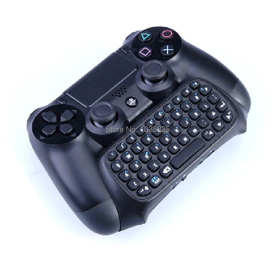 

Black Bluetooth-compatible keyboard Mini Wireless Chatpad Message Keyboard for Playstation 4 PS4 Controller 5pcs/lot