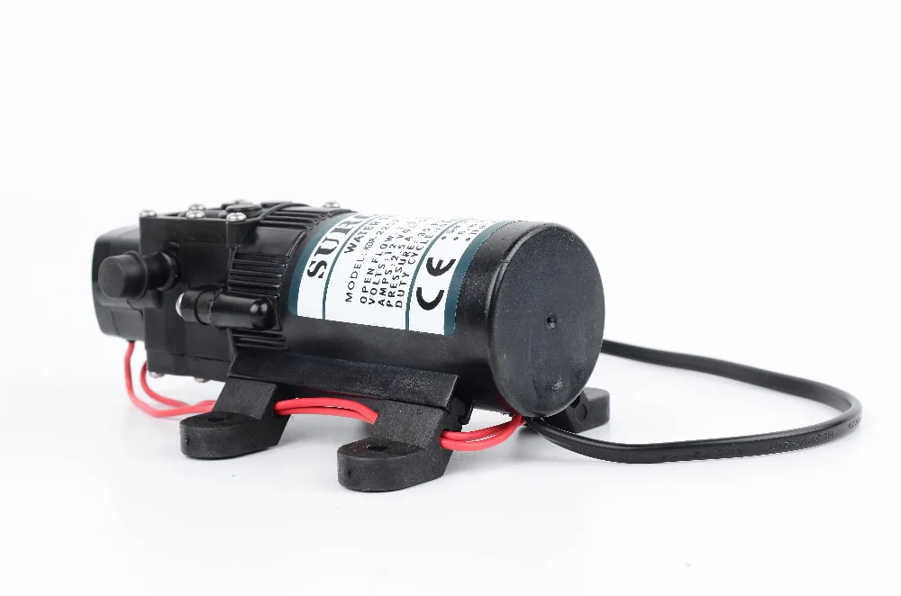 SURFLO KDP-2103 12V DC 4.3L/min 35PSI Электрический двухкамерный диафрагменный насос из
