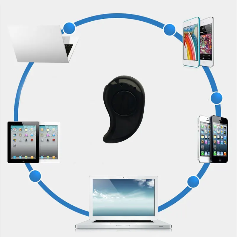 CHICLITS Мини Bluetooth наушники S530 беспроводные Handsfree Mono 4 1 с микрофоном для IOS Android Mobile