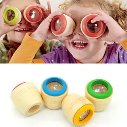 Новые деревянные Калейдоскопы Игрушечные лошадки образовательных magic обучения Puzzle игрушки для новорожденных детей малыша лучший подарок