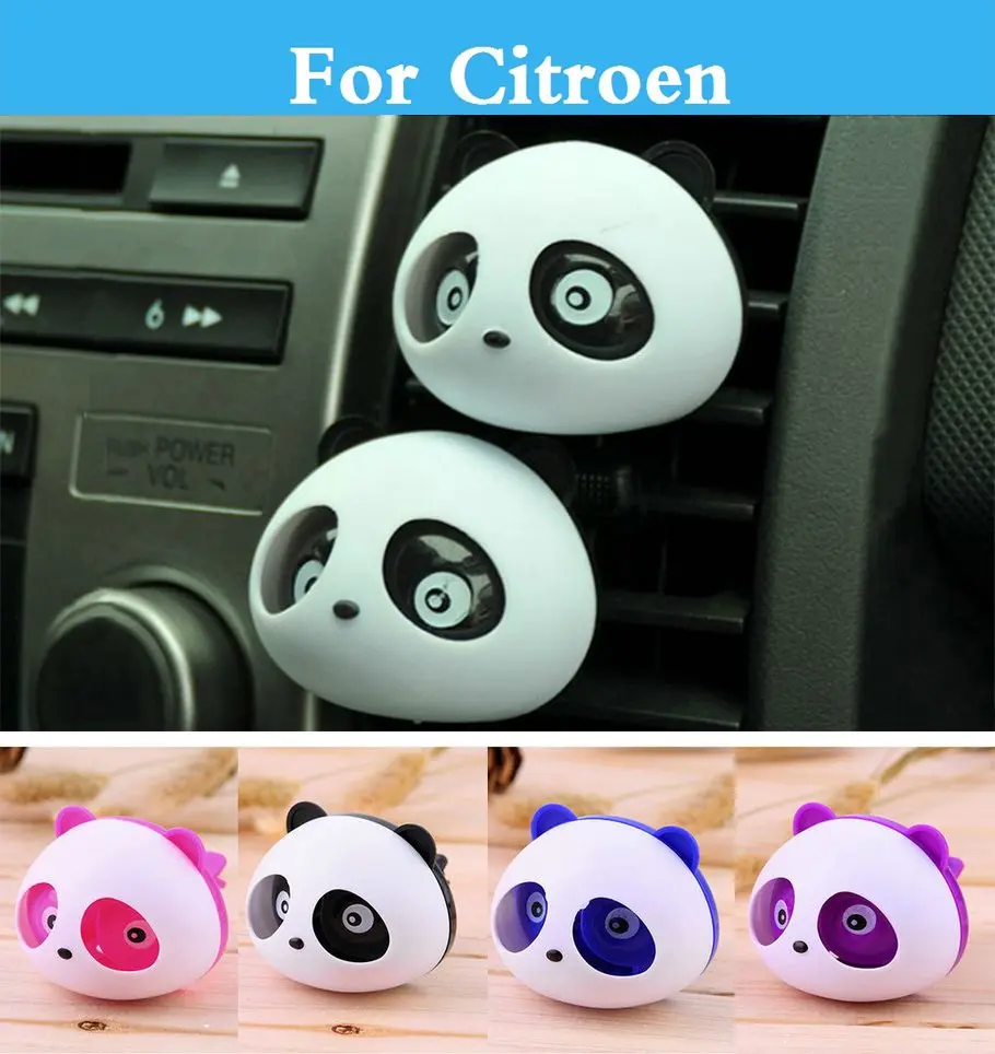 Car Panda Perfumes 5ml Solid Air Freshener Conditioning Vent For