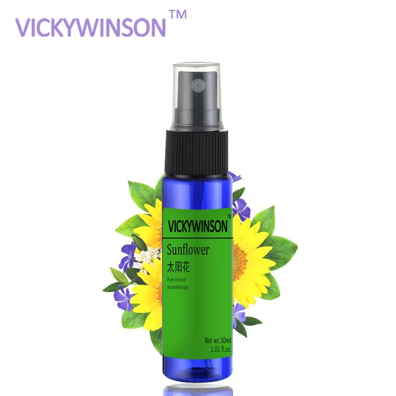 VICKYWINSON Подсолнечник дезодорации спрей 30 мл длинные действия антиперспирант подмышки дезодорант кожи для похудания запах спрей пот