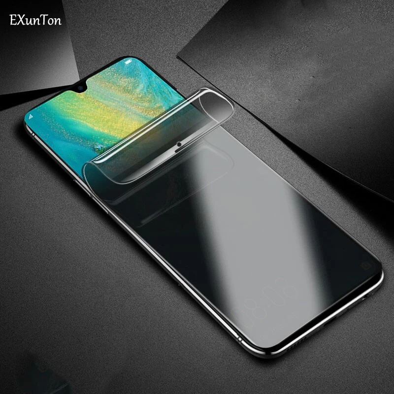 

3D Full Cover Soft Hydrogel Membrane Privacy Screen Protector Film for Huawei Mate 20 Pro X Anti Spy for Mate 20 Pro X Film