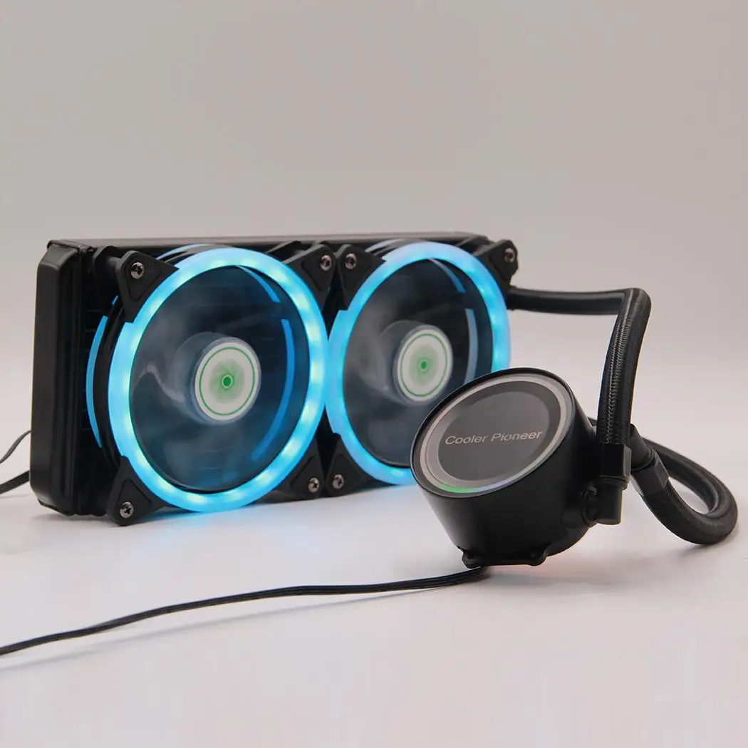 

PC Case Water Cooling Computer CPU Fan T120/240 Water Cooler Heatsink Integrated Water Cooling Radiator LGA 2011/AM3+/AM4