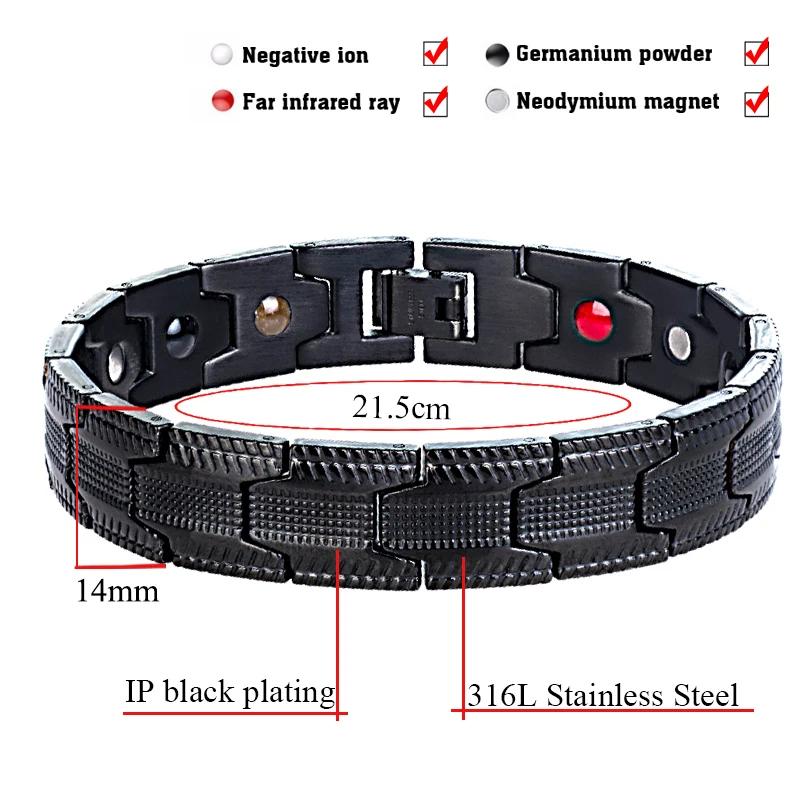 10254  Magnetic Bracelet Details6