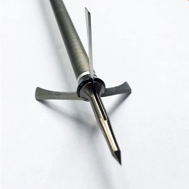 

12Pcs Archery Hunting Broadhead 100Gr 3 Blade Broadheads Shooting Hunting Arrow Head Outdoor Arrowheads Crossbow Tips