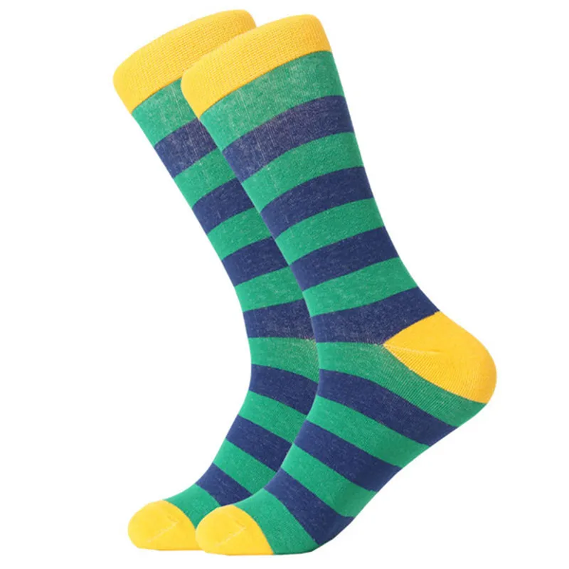 MYORED Прямая поставка 5 пар/лот горячая Распродажа sokken длинная Повседневная Деловая одежда Calcetines de hombre cuadrados