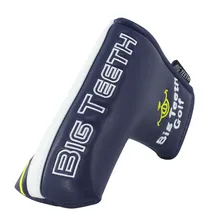 Большие зубы Putter корпус и жало Ping чехол для головки клюшки для гольфа кожаный чехол для гольфа чехол для клюшки магнит чехол