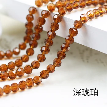 

Wholesale~AAA Quality~Dark Amber Color 5000# Crystal Glass Beads Loose Round Stones for Jewelry Making,Garment.4mm 6mm 8mm 10mm