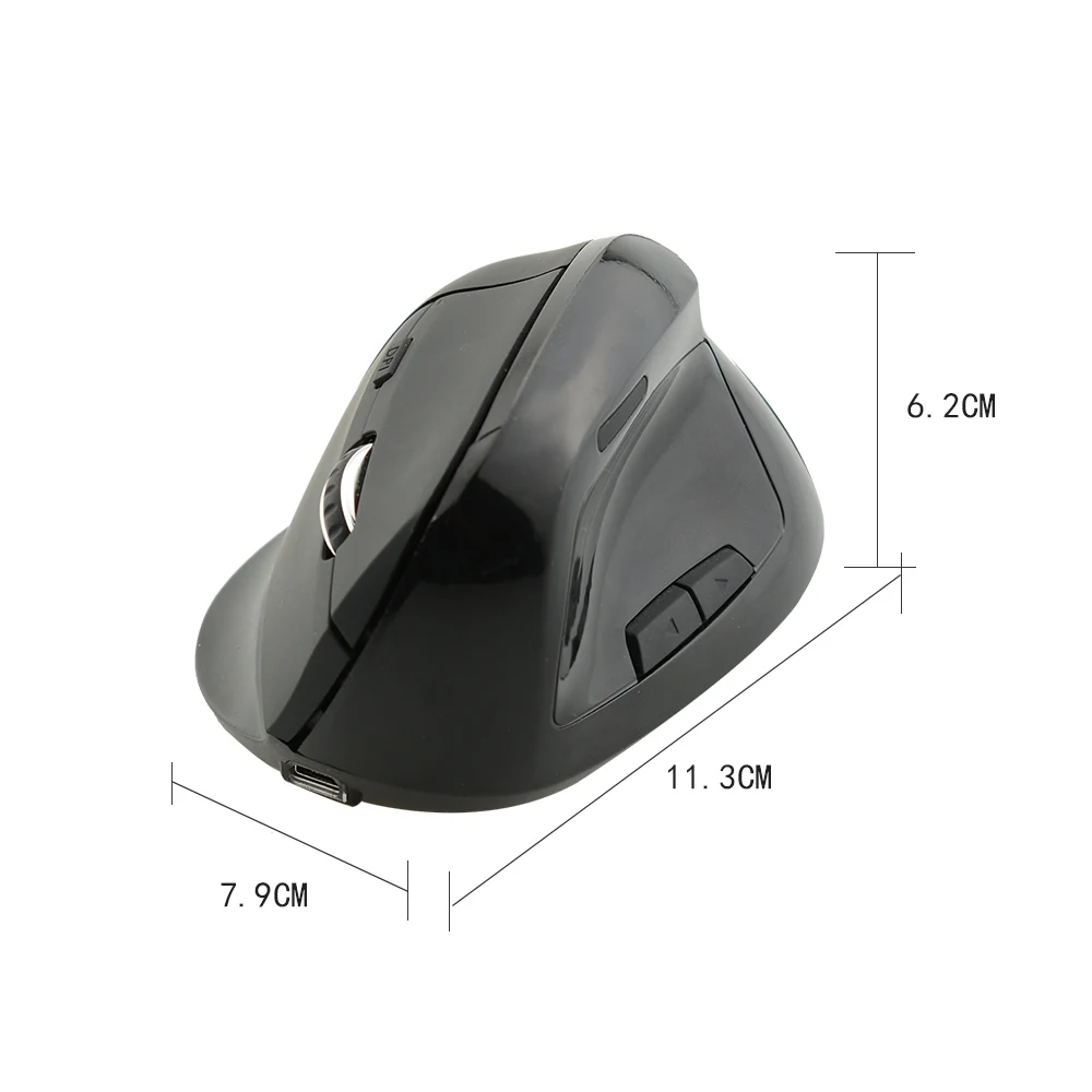 vertical ergonômico 6 botões 2400 dpi mão