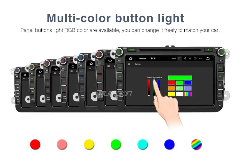 Clearance Pumpkin2 Din 8"Android 7.1 Car Multimedia DVD Player For VW/Skoda/Golf GPS Navigation Quad-core Car Stereo Wifi Radio Headunit 7 Clearance Pumpkin2 Din 8"Android 7.1 Car Multimedia DVD Player For VW/Skoda/Golf GPS Navigation Quad-core Car Stereo Wifi Radio Headunit 7