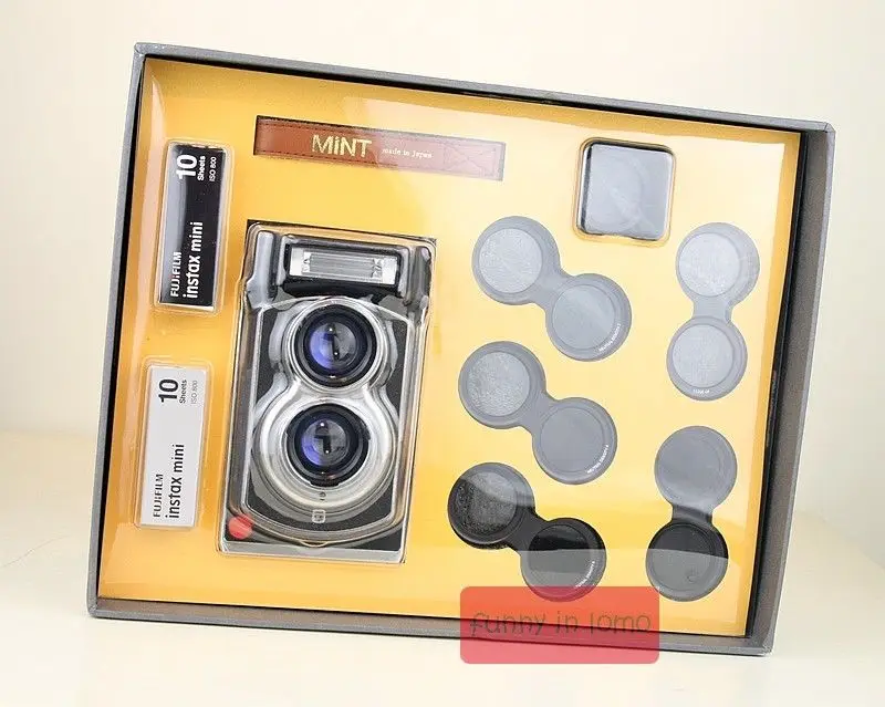 

MiNT TL70 2.0 Flex Twin-Lens Instant Camera Gift Set with Fuji instax mini film